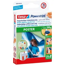 TESA Powerstrips POSTER Montage-Etikett