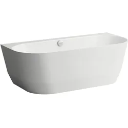 Laufen Badewanne „PRO“ vorwand 180 × 80 cm, mittig in Weiß