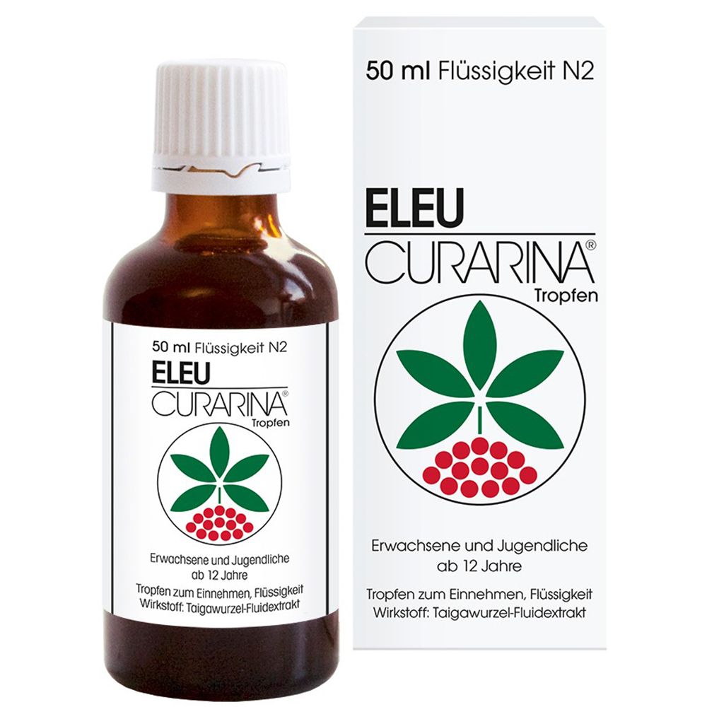 Eleu Curarina Tropfen 1ml Taigawurzel-Fluidextrakt 50 ml zum Einnehmen