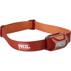 Petzl Stirnlampe Tikkina LED, mit Batterie, 300 Lumen, wasserfest, rot