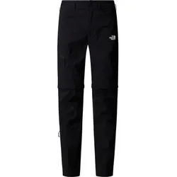 THE NORTH FACE Herren Hose M EXPLORATION REG TAPERED CONVERTIBLE PA, Größe 38 in Schwarz Schwarz