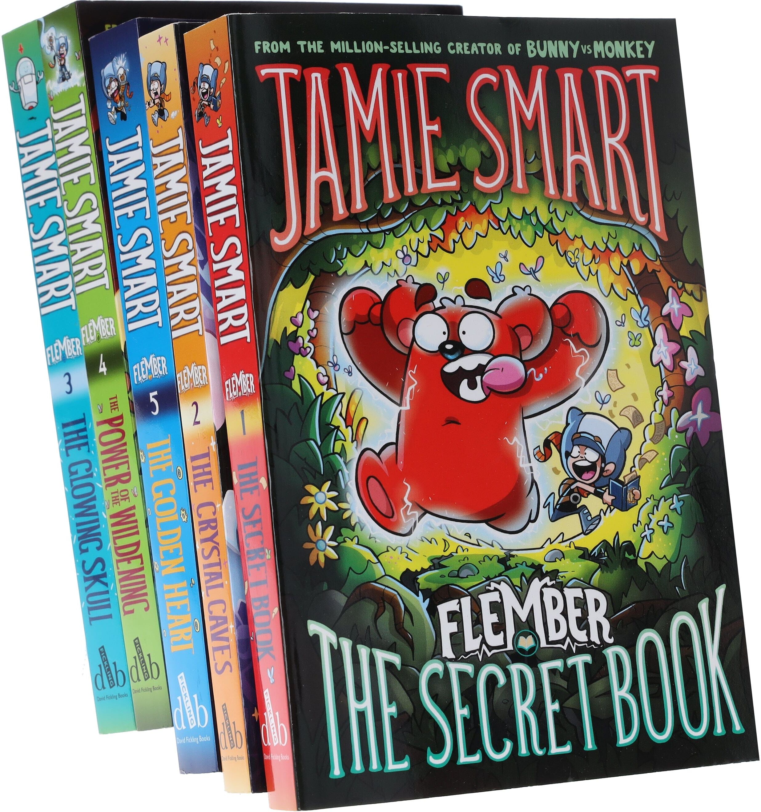 Flember Series by Jamie Smart 5 Books Collection Set - Ages 9-11 - Paperback David Fickling Books