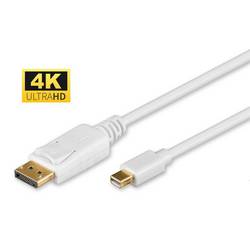 MicroConnect DisplayPort Anschlusskabel 2 m Weiß DP-MMG-180M DisplayPort-Kabel