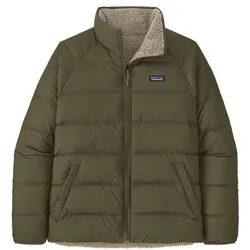Patagonia Herren Reversible Silent Down Jkt - XL - Basin Green