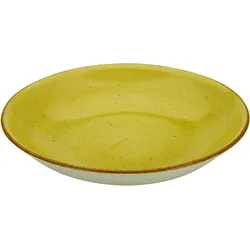 Suppenteller VINTAGE (DH 23x4 cm) - gelb - DH 23x4 cm