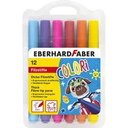 EBERHARD FABER Colori Filzstifte Mehrfarbig 0.2 mm