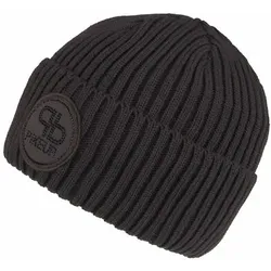 PIKEUR BEANIE SELECTION Damen Mütze mit Strass licorice braun HW/23, Größe: 55/57