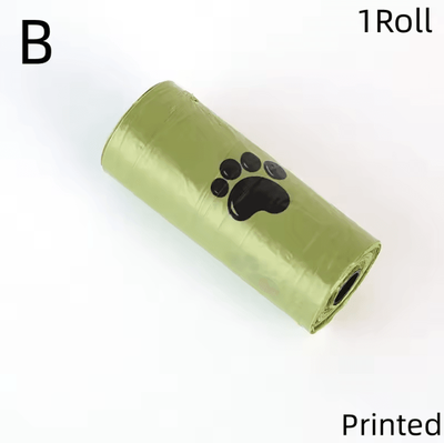Uplift Curations Biodegradable Pet Trash Bags Scented Dog Poop Bags With Bulk Degradable Cat & Dog Waste Bags + Dispenser style B 1roll