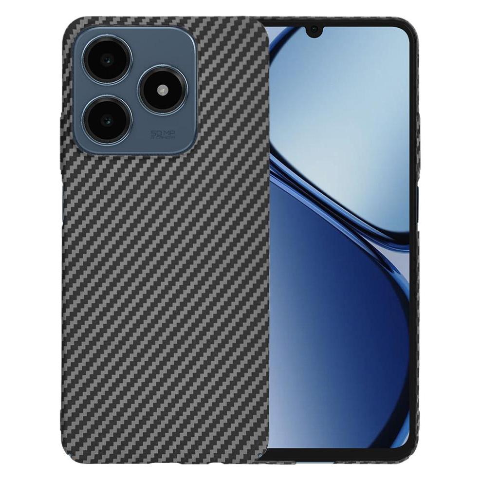 Techsuit - Carbonite FiberShell - Realme C61 / Realme C63 - Black (Realme C63) (56360477)