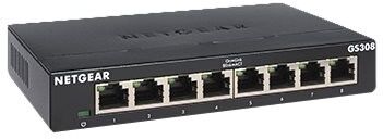 Netgear GS308v3 8-Port Gigabit Ethernet Unmanaged Switch