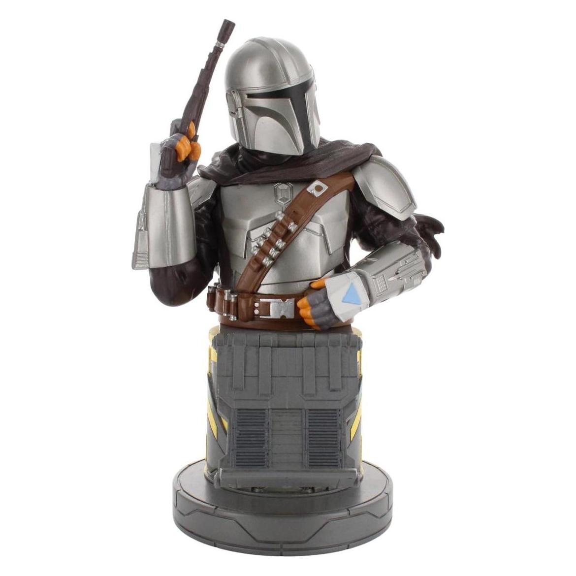 Exquisite Gaming Star Wars The Mandalorian Bounty Hunter figure clamping bracket Cable guy 21cm (PS5) (1323461)