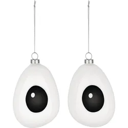 Alessi Holly Christbaumkugeln Augen, 2 St.