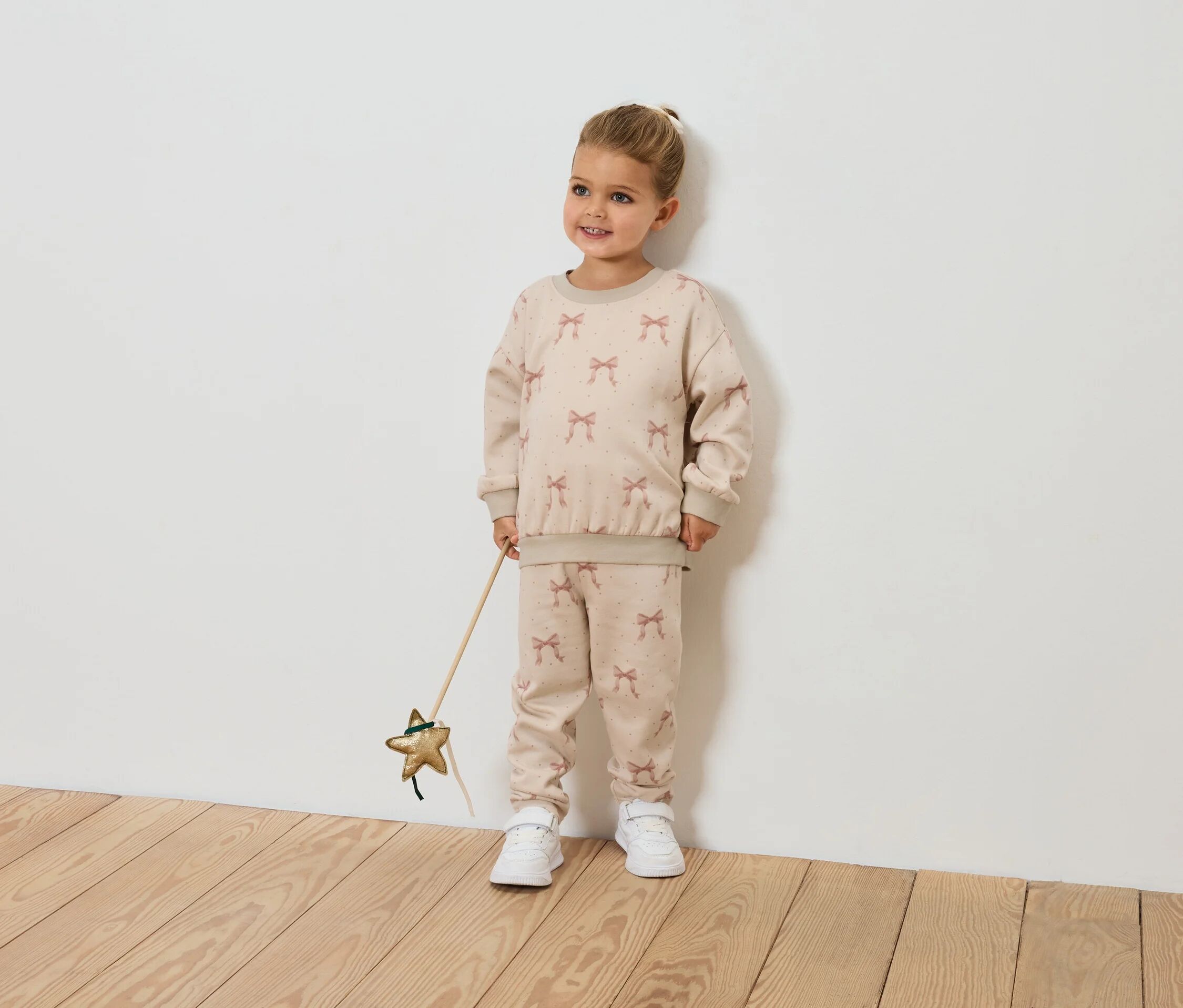 Tchibo - Kinder-Kombi - Baby - Gr. 86/92 - weiß/print