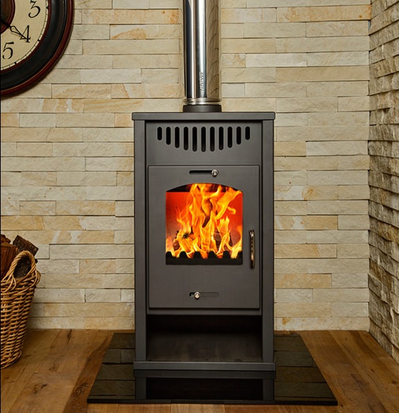 Kaminofen Victoria Deluxe mit 11.9 kW Kamin Ofen Holzofen BIMSCHV II