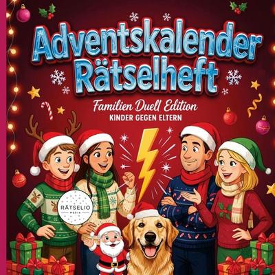 Adventskalender Rätselheft, Taschenbuch von Rätselio Media, Rätselio Media, 978-3-693-44089-6