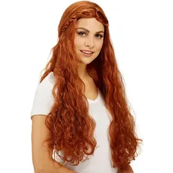 Lockenperücke "Svenja", kupfer