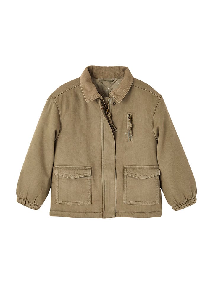 vertbaudet Übergangsjacke in Khaki - 92