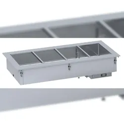 Combisteel Bain-Marie GN5/1 mit manueller Wasserbefüllung