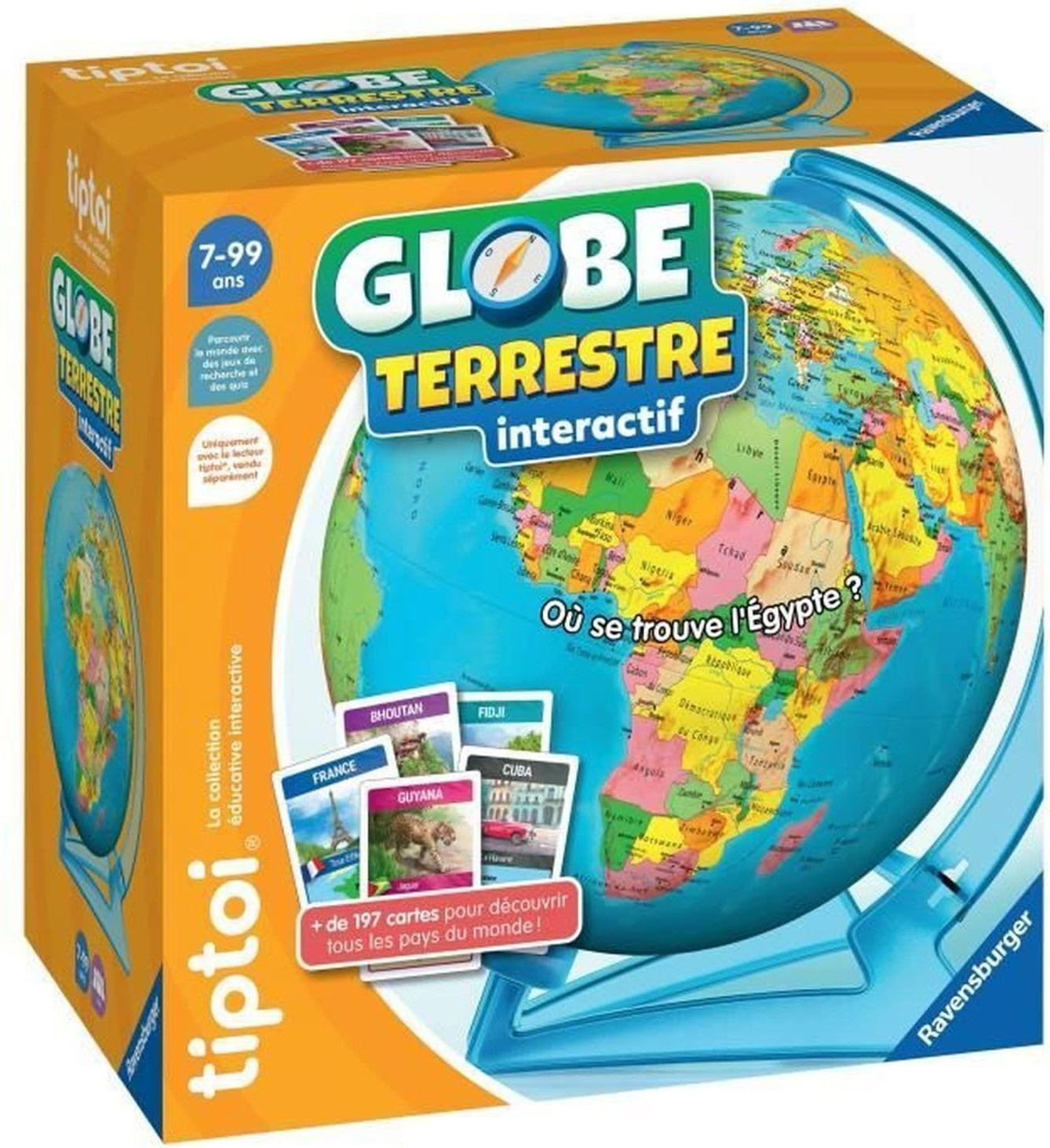Ravensburger tiptoi Interactive Globe voor kinderen vanaf 7 jaar