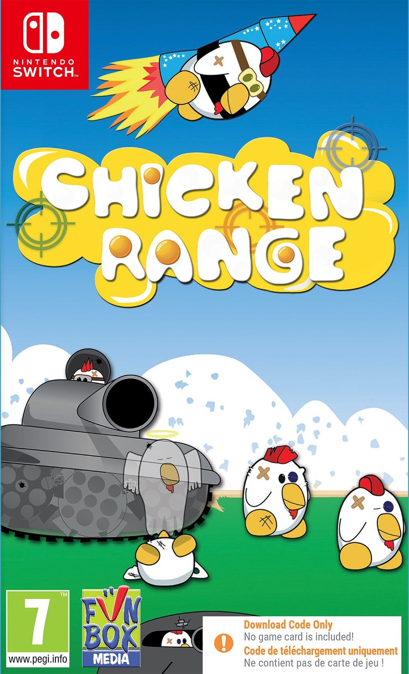 Funbox Media Ltd Chicken Range for Nintendo Switch (Code in Box) - Nintendo Switch Game