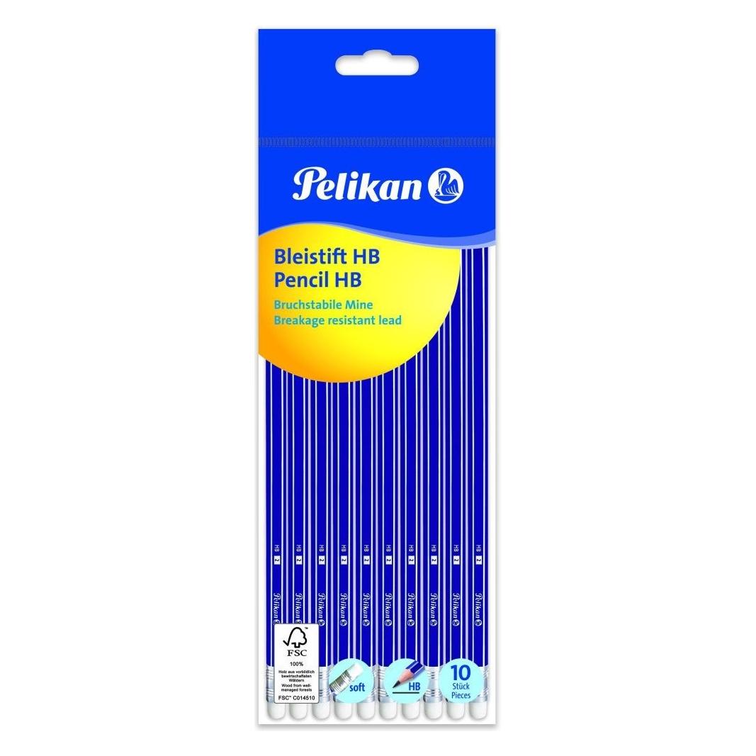 Pelikan 811132 Buntstift (e) (HB, 10x) (811132)