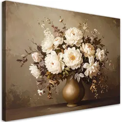 LEINWANDBILD Blumen 100x70cm