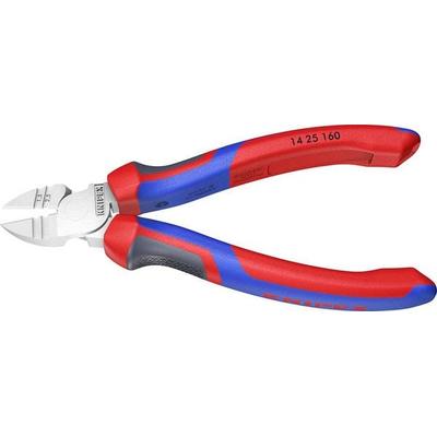 Knipex 14 25 160 Werkstatt Abisolier-Seitenschneider mit Facette 160mm