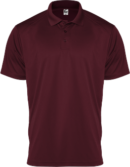 C2 Sport 5900 Men's Utility Polo Shirt in Maroon size 4XL   Polyester 590000, BG5900