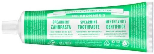 Dr. Bronner's Green Mint Toothpaste 140 gr