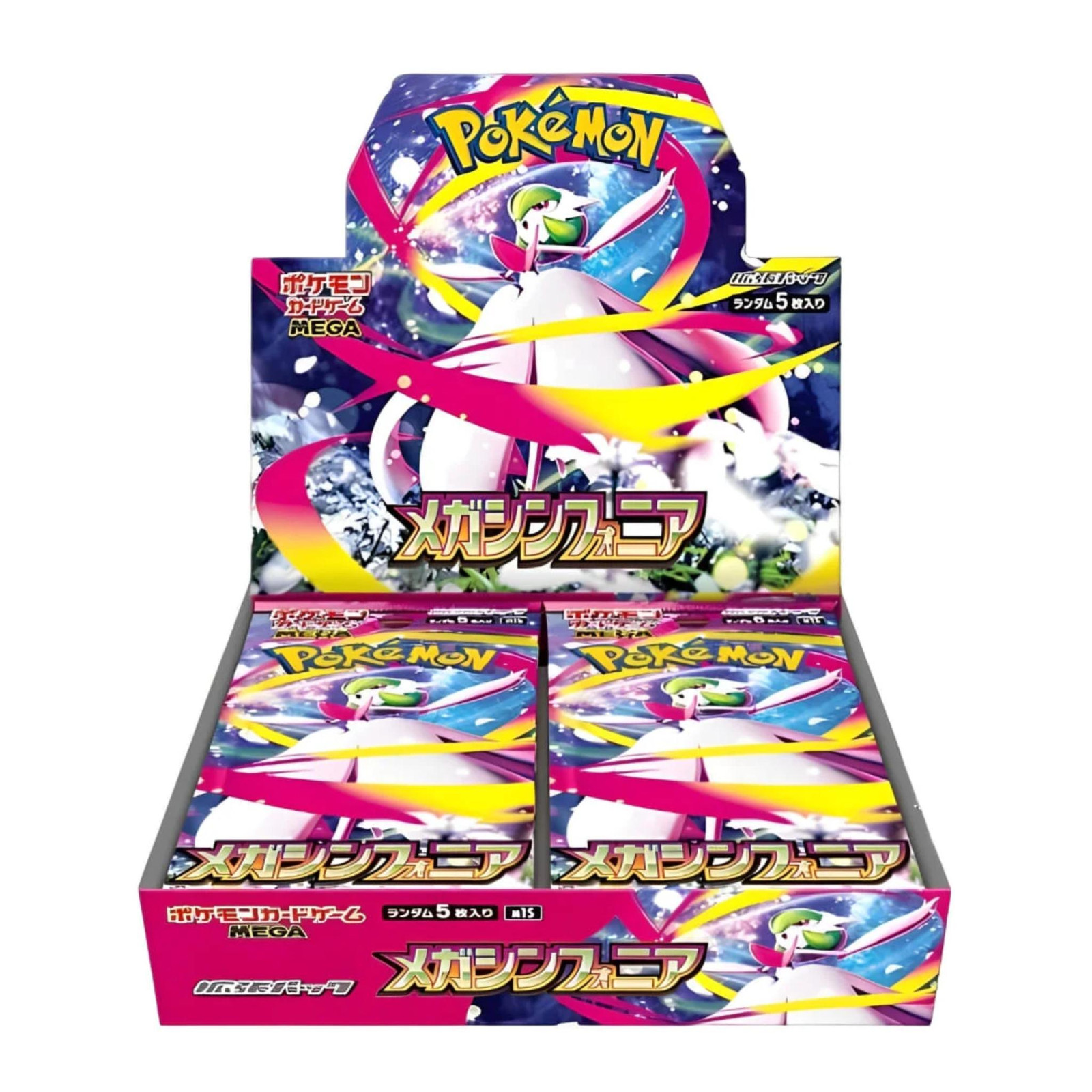 Pokémon Mega Symphonia Booster Display M1S Japanse versie