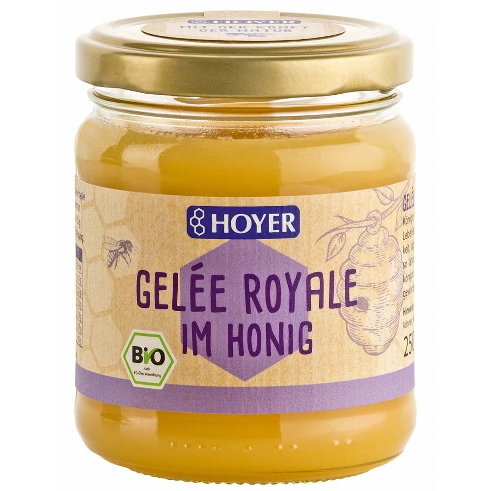 Hoyer Gelee Royale I Honig Bio 250 g Gel