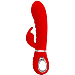 Pretty Love, Vibrator, Prescott Multifunktions-G-Spot-Vibrator Rot
