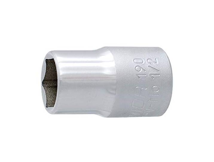 Unior 190/1 6p inbussleutel met binnenvierkantaandrijving 1/2 inch, 15 mm