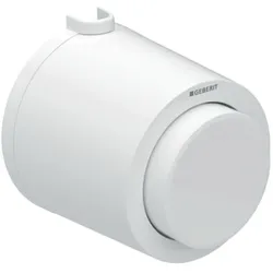 Geberit Fernbetätigung 116046111 pneumatisch, für 1-Mengen-Spülung, AP-Drücker, Kunststoff, weiß-alpin