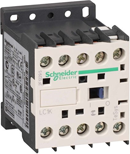 Schneider Electric LC1K0910Q7 stroomonderbreker, 3P+1S, 9A, spoel 380V 50/60Hz
