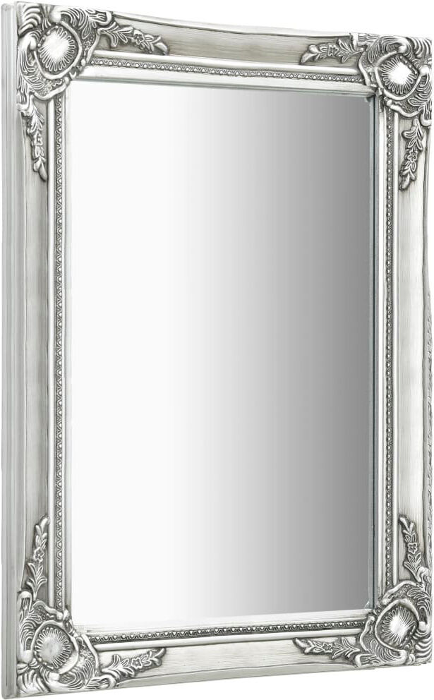 Astoria Grand Ginter Rectangle Mirror Silver 50cm H x 80cm W