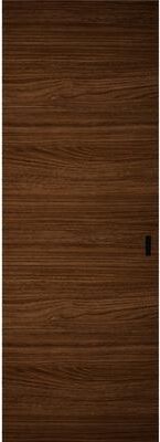 SARTODOORS Planum 0010 Dark Walnut Wood Hidden Barn Door