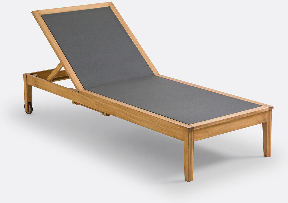 LA REDOUTE INTERIEURS Bain de soleil acacia réglable, Limbo