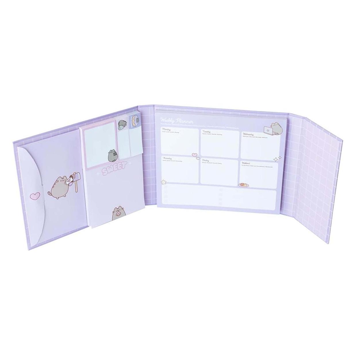 Pusheen - Planificateur Hebdomadaire Bloc Note (PSNA003)