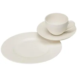 KAFFEE SET Basic White weiß 18-tlg.