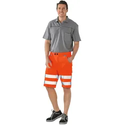 PLANAM Herren Warnschutz Shorts uni 2015 Klasse 1