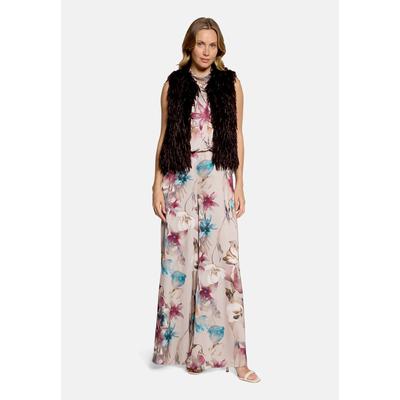 Fellweste VERA MONT "Damen mit Fransen", Damen, Gr. L, rostbraun, Obermaterial: 100% Polyester. Futter: 100% Polyester, lässig geschnitten hüftlang, Westen
