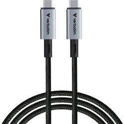 Verbatim Sync & Charge Handy Kabel [1x USB4® Stecker - 1x USB4® Stecker] 1.2 m USB-C® (USB4®) 31847