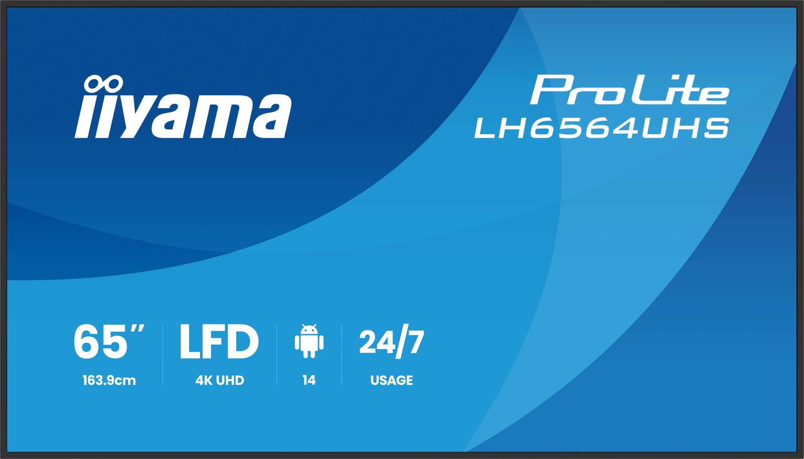 iiyama ProLite LH6564UHS-B1AG Signage Display 165,1 cm (65")