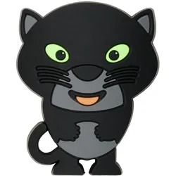 Badge Panther schwarz