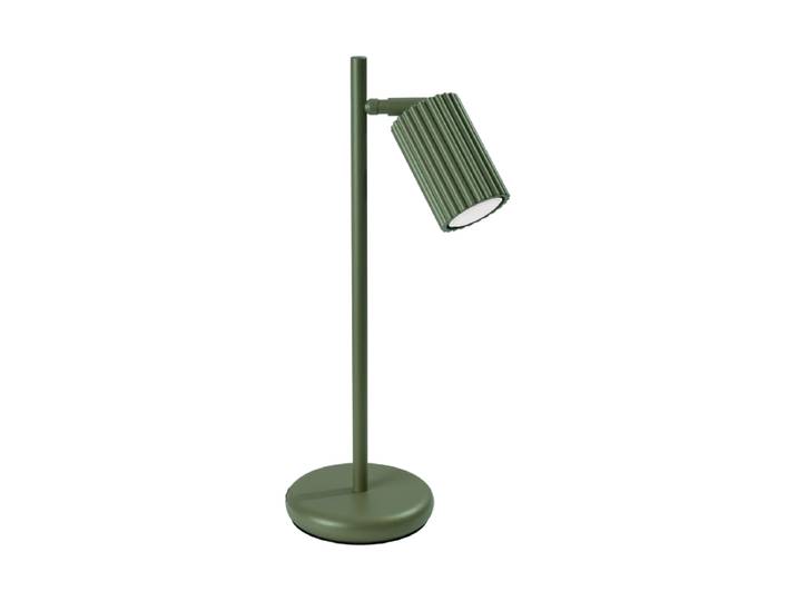 Design Tischlampe „Karbon“ Olivgrün Sollux Lighting