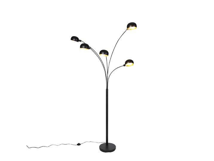 Lampadaire intelligent noir 5 lumières avec Wifi B35 - Sixties