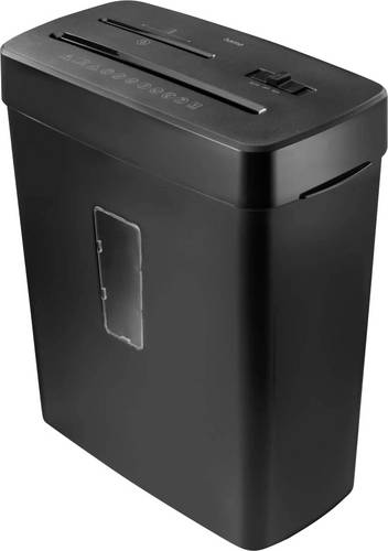 Hama Prime M50CD-B Aktenvernichter 6 Blatt 2 x 12mm P-5 13l Vernichtet auch Kreditkarte