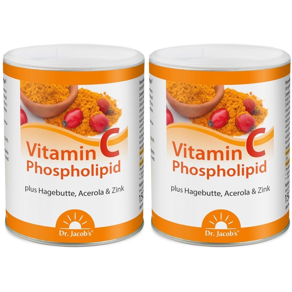 Vitamin C Phospholipid Dr.Jacob's Pulver 2x 2x150 g