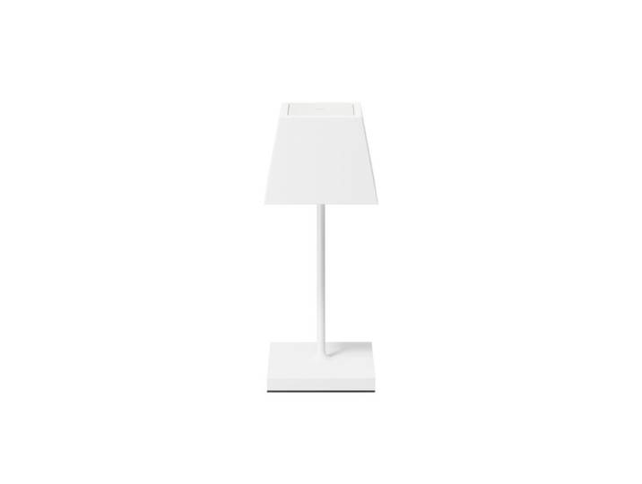 Sigor Akku-Tischleuchte Nuindie mini eckig - Schneeweiß Clean,